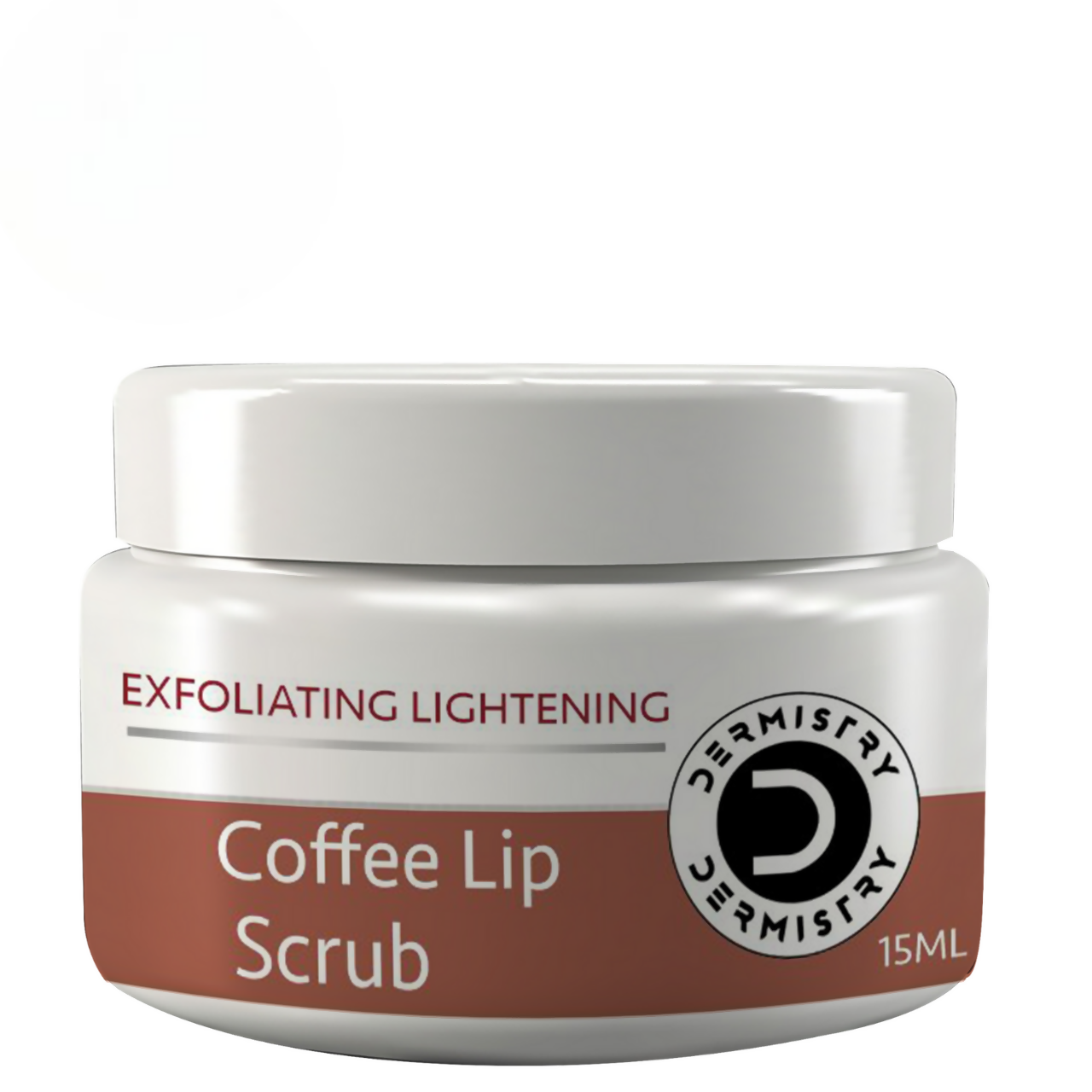 Dermistry Exfoliating Lightening Coffee & Sugar Lip Scrub for Dark Dry Chapped Lips & Pigmentation - Distacart