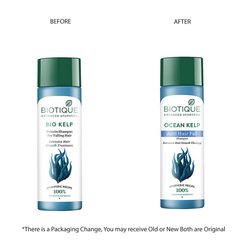 Biotique Ocean Kelp Anti Hair Fall Shampoo - Distacart