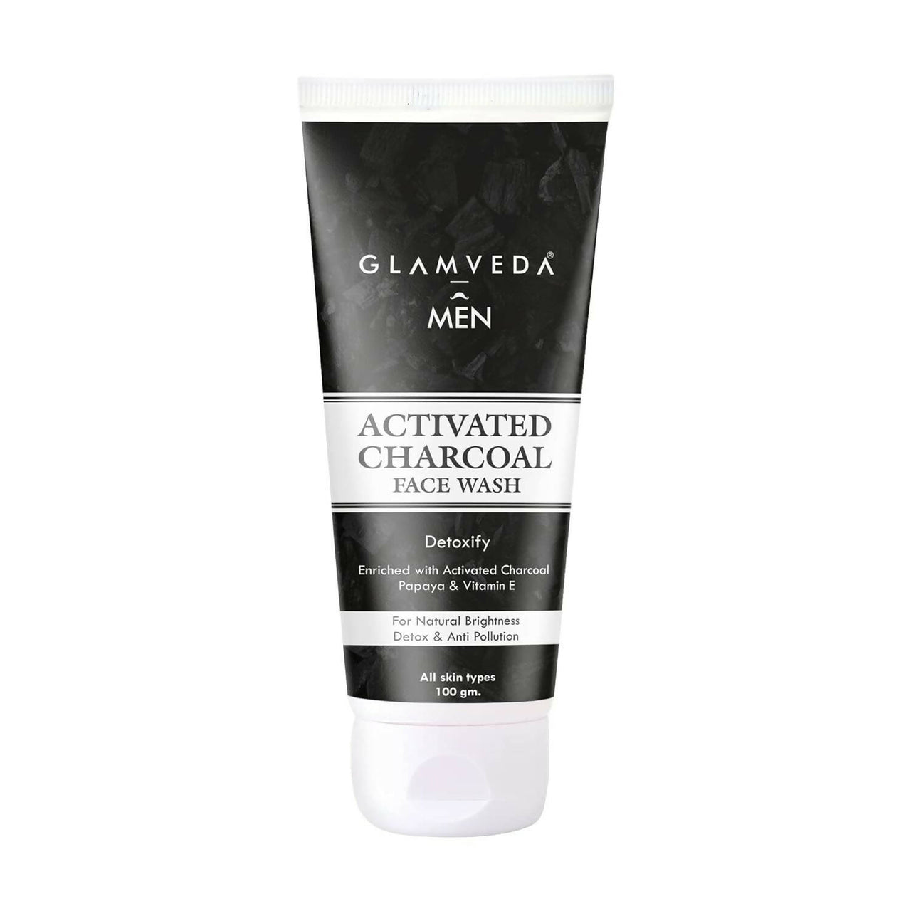 Glamveda Activated Charcoal Detox Face Wash - Distacart
