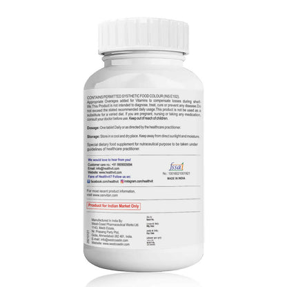Healthvit Cenvitan Adults Multivitamin & Multimineral Tablets - Distacart
