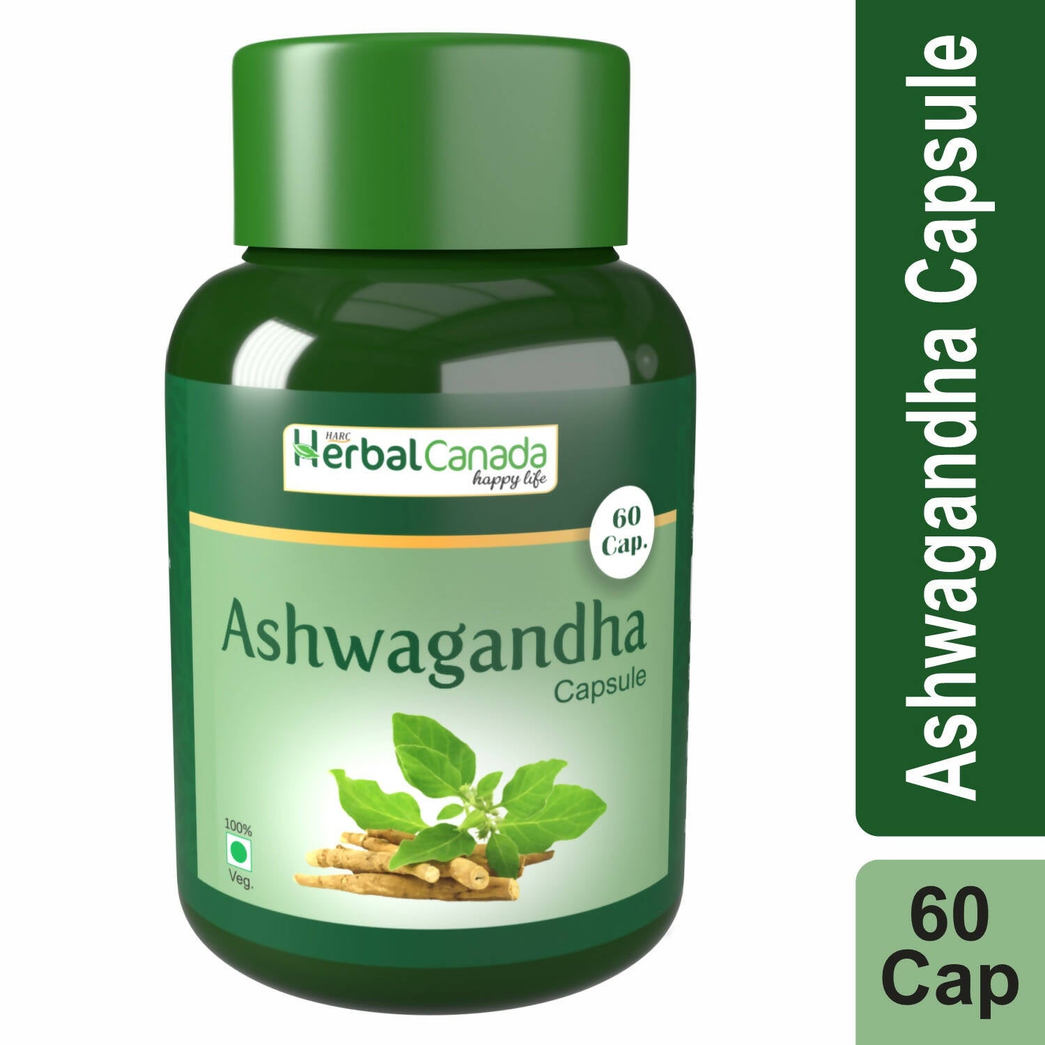 Herbal Canada Ashwagandha Capsules - Distacart
