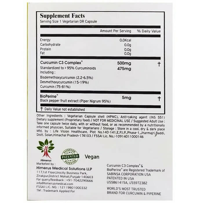 Curzest Vegetarian DR Capsules - Distacart