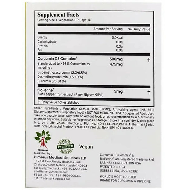 Curzest Vegetarian DR Capsules - Distacart