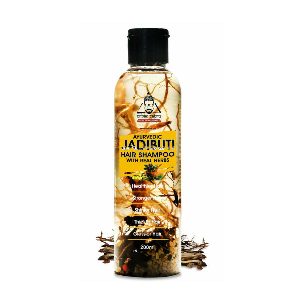 Urbangabru Ayurvedic Jadibuti Hair Shampoo - Distacart