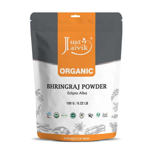 Just Jaivik Organic Bhringraj Powder