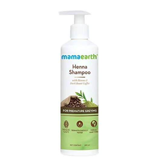 Mamaearth Henna Shampoo For Premature Greying