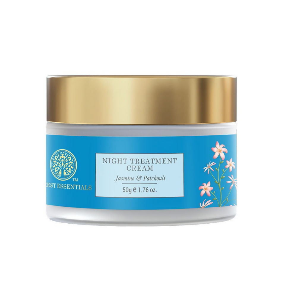 Forest Essentials Night Treatment Cream Jasmine & Patchouli - Distacart