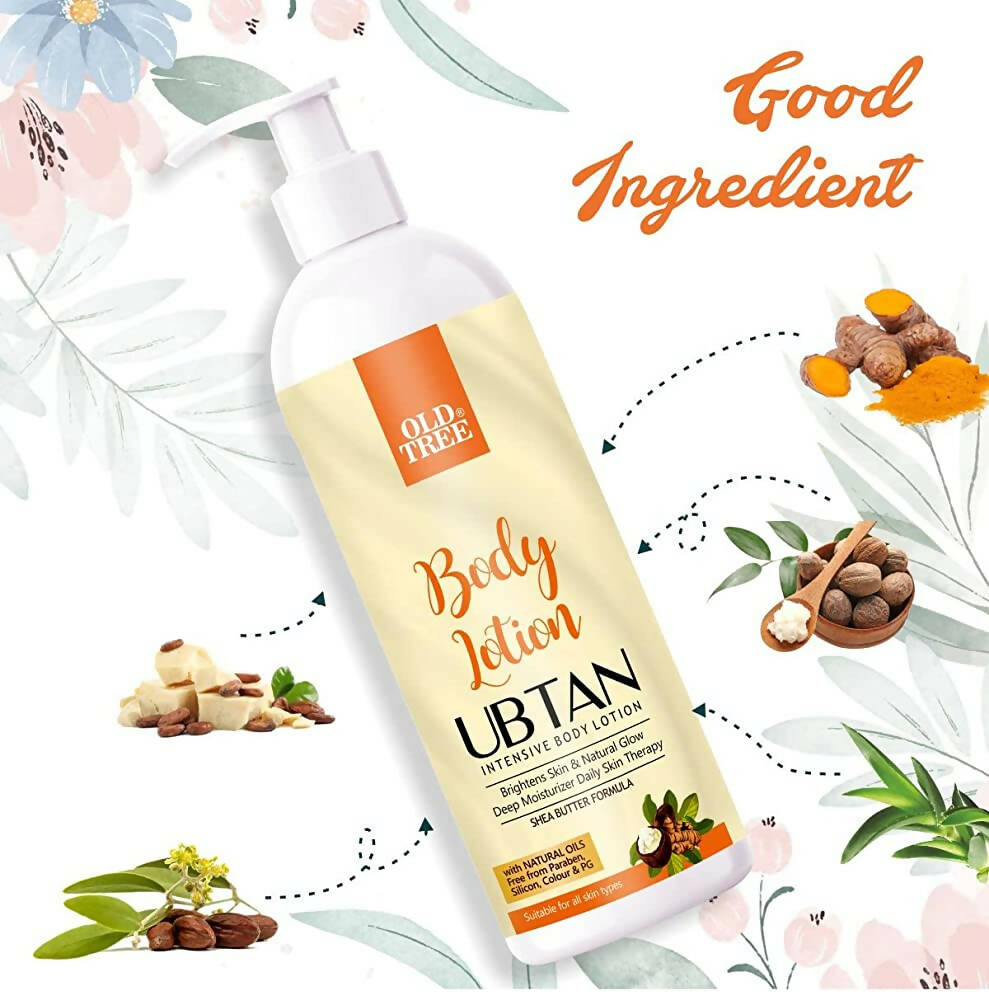Old Tree Ubtan Body Lotion for Brightening Skin - Distacart