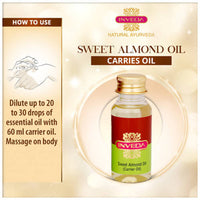 Thumbnail for Inveda Sweet Almond Oil (Carrier Oil)