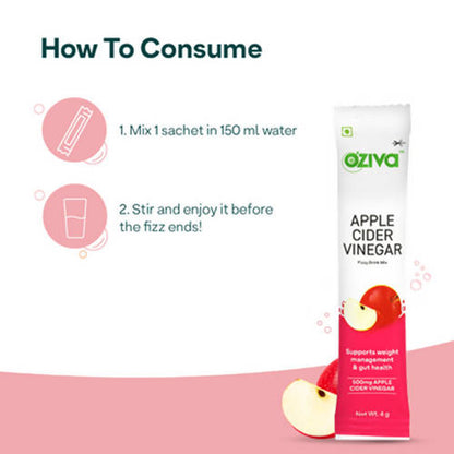 OZiva Apple Cider Vinegar Fizzy Drink Mix - Distacart