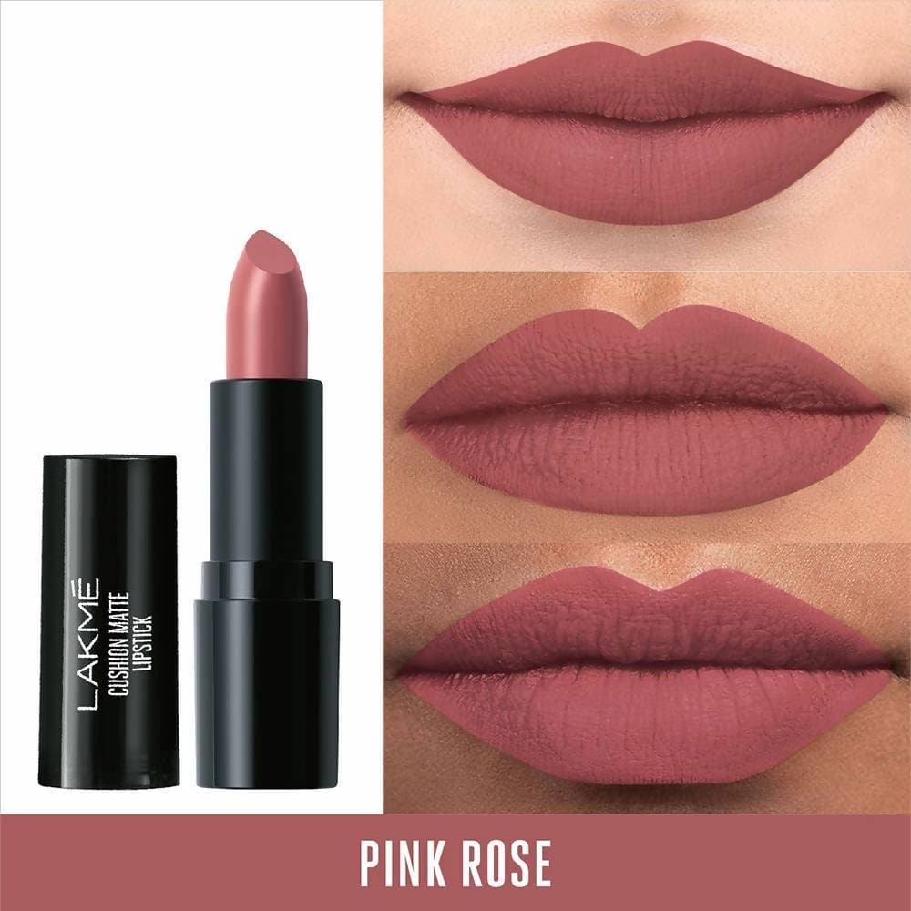 Lakme Cushion Matte Lipstick - Pink Rose