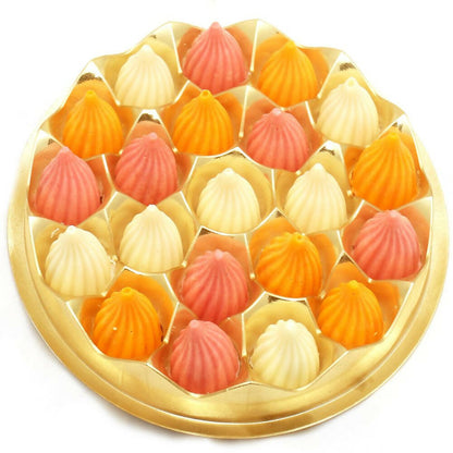 Ghasitaram Mango, Strawberry and White Chocolate Modaks - Distacart