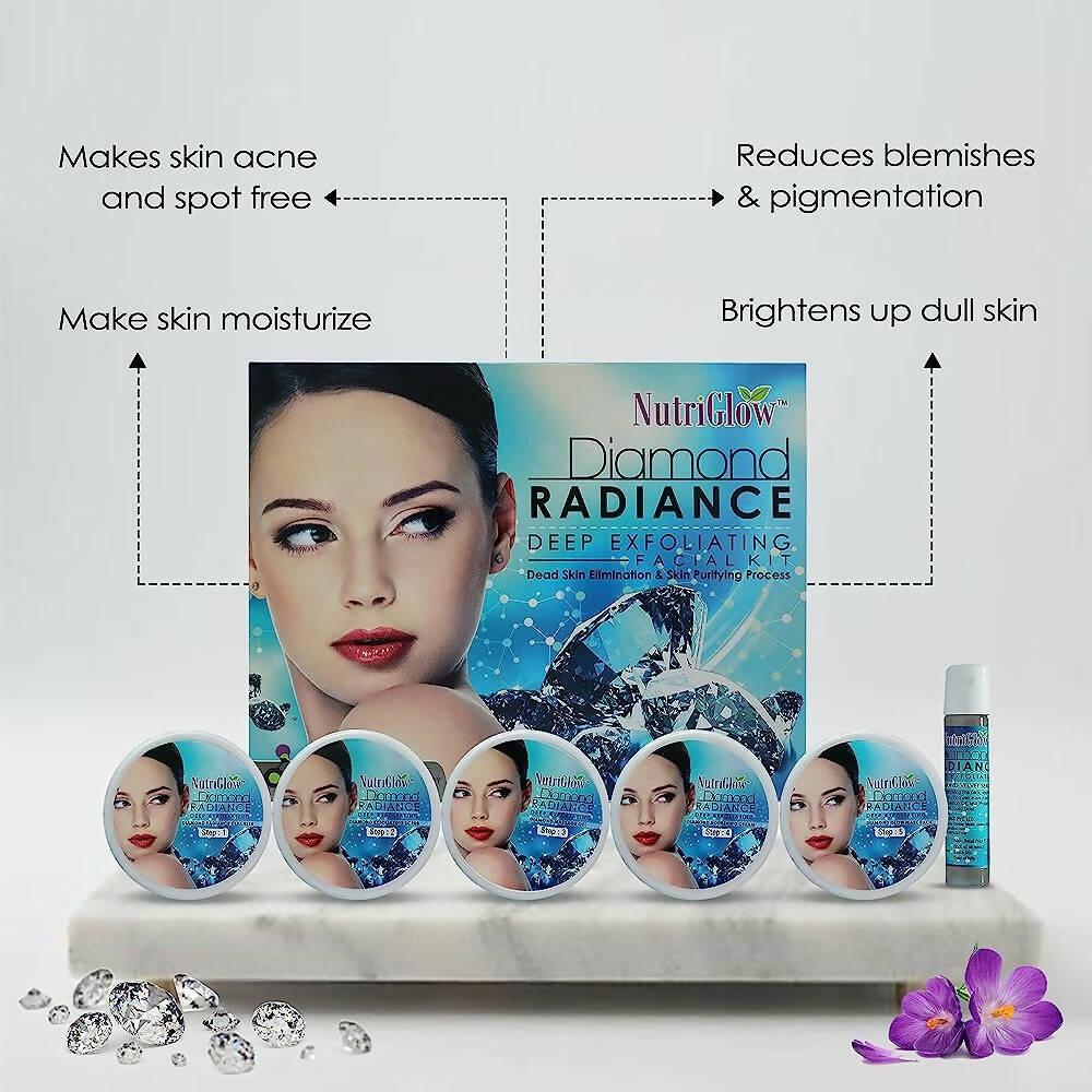 NutriGlow Diamond Radiance Facial Kit - Distacart
