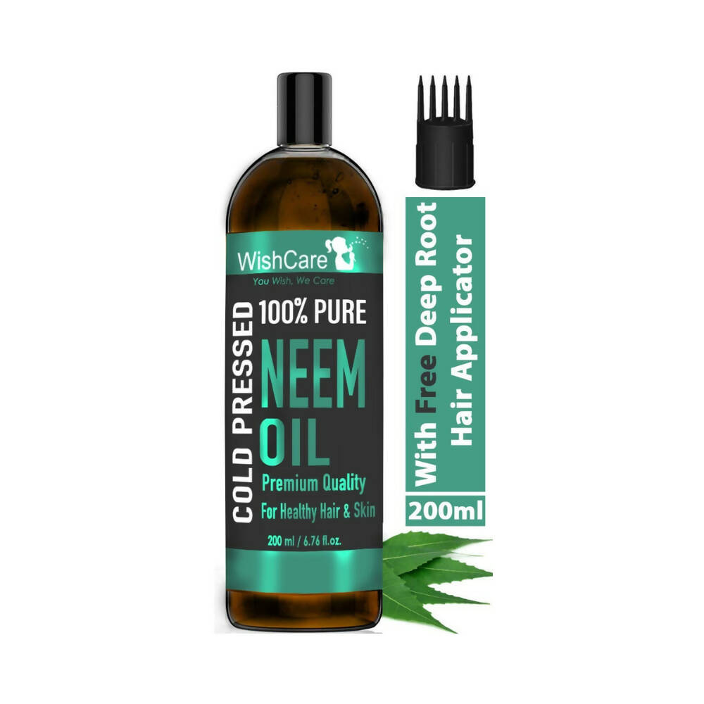 Wishcare 100% Pure Cold Pressed Neem Oil - Distacart
