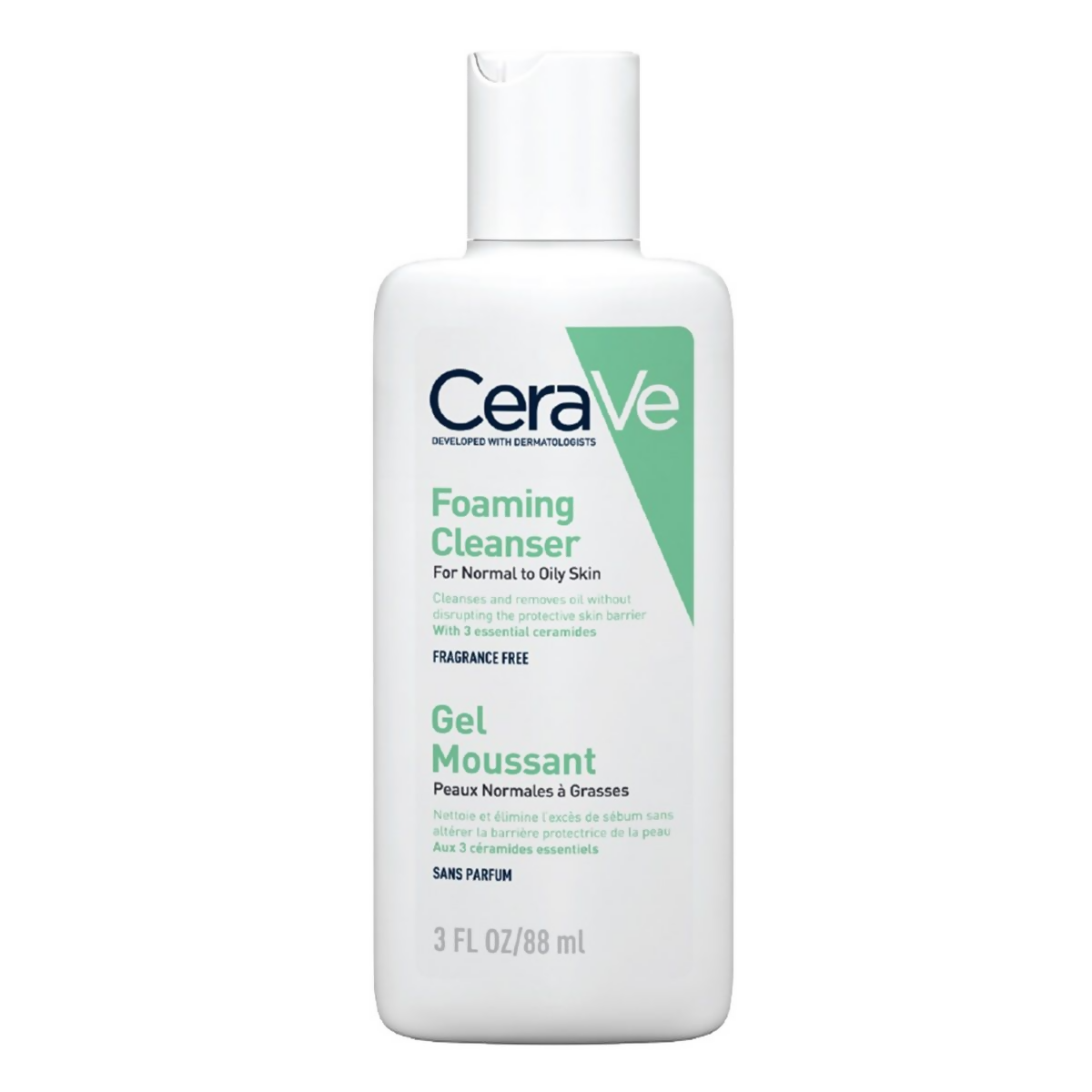 Cerave Foaming Daily Gel Cleanser for Normal to Oily Skin - Distacart