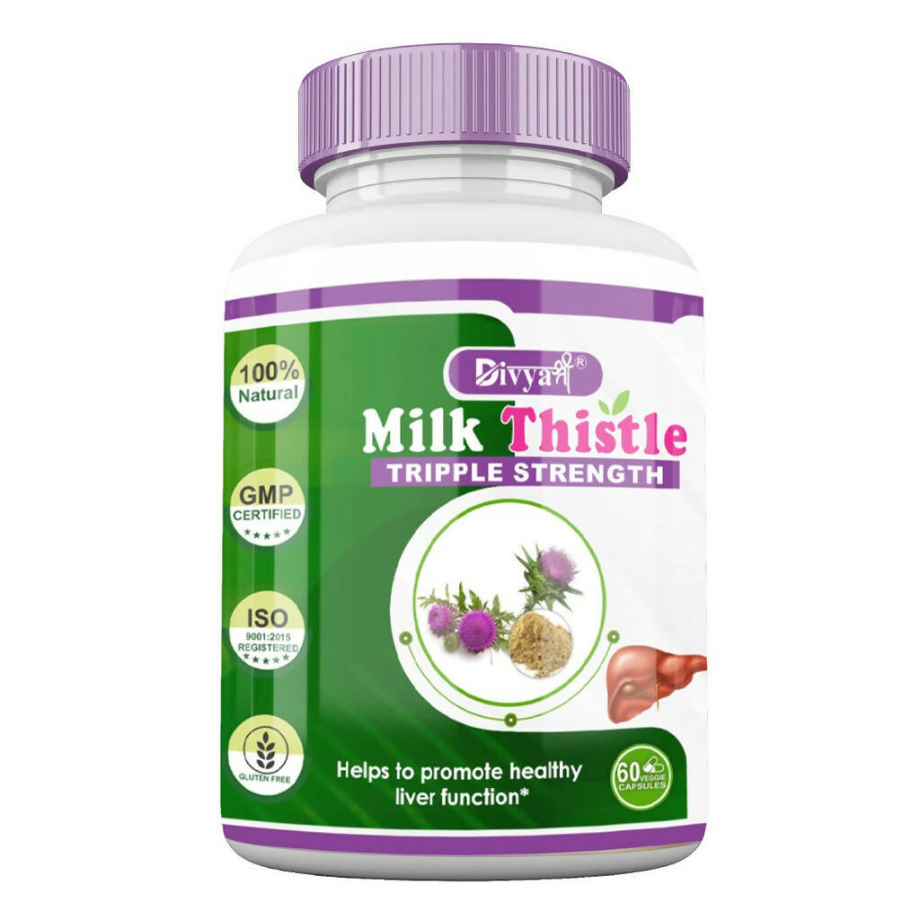 Divya Shree Milk Thistle Capsules - Distacart