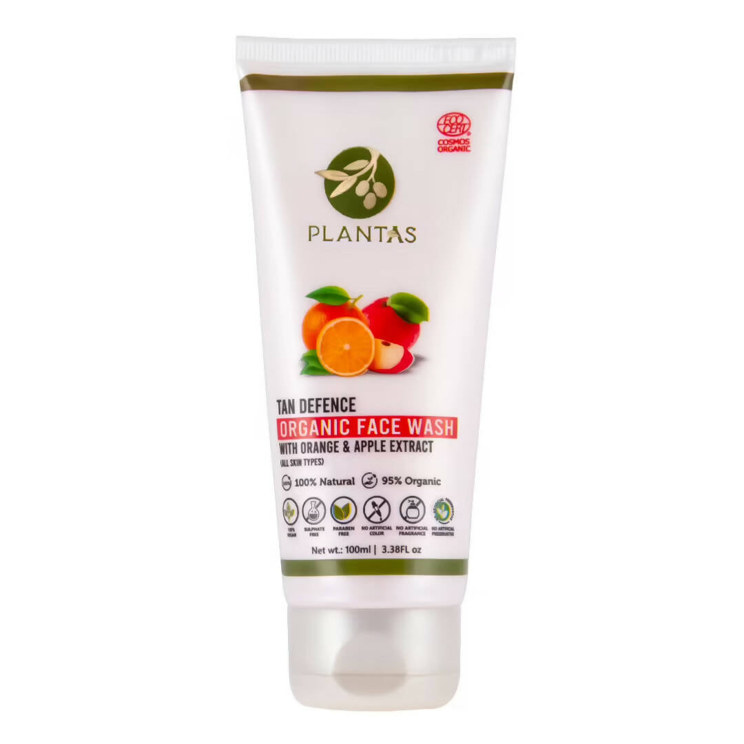 Plantas Tan Defence Organic Face Wash - Distacart