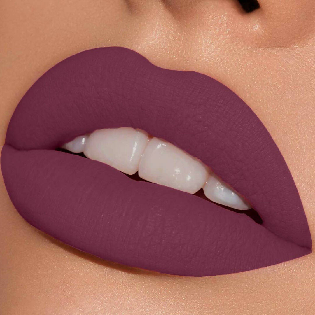 TAC - The Ayurveda Co. Liquid Matte Velvet Mauve Lipstick - Distacart