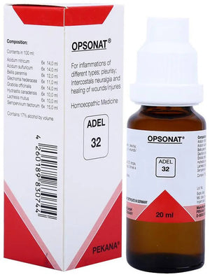 Adel Homeopathy 32 Opsonat Drops