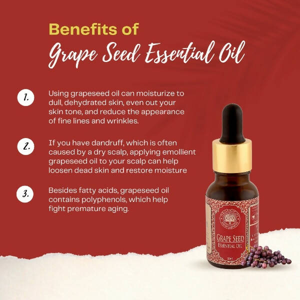 Organicos Grape Seed Essential Oil - Distacart