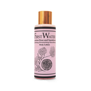First Water Luxurious Rose And Sandalwood Body Lotion - Distacart