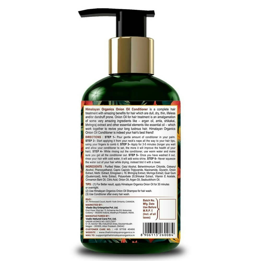 Himalayan Organics Onion Oil Conditioner - Distacart