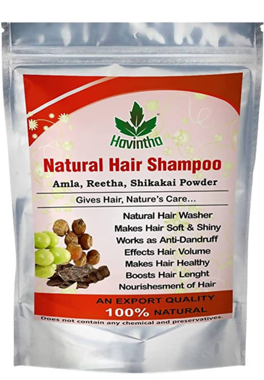 Havintha Amla, Reetha And Shikakai Powder Shampoo - Distacart