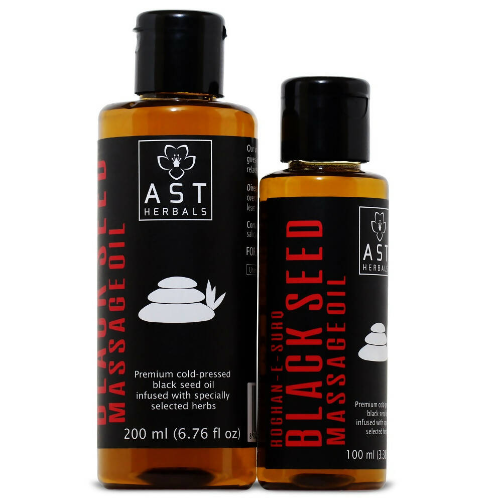 AST Herbals Black Seed Massage Oil (Kalonji Massage Oil) - Distacart