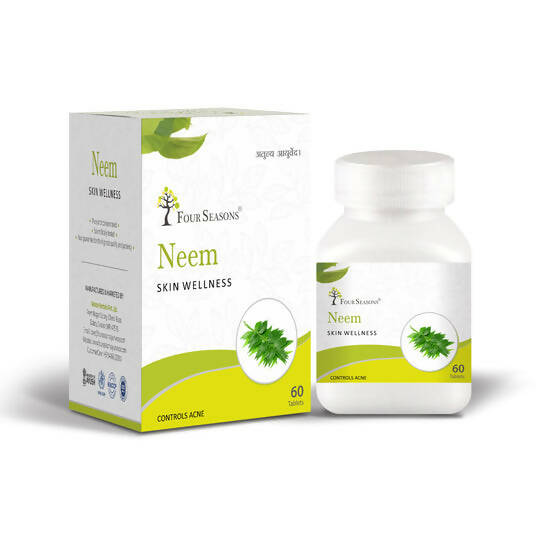 Four Seasons Neem Skin Wellness Tablets - Distacart