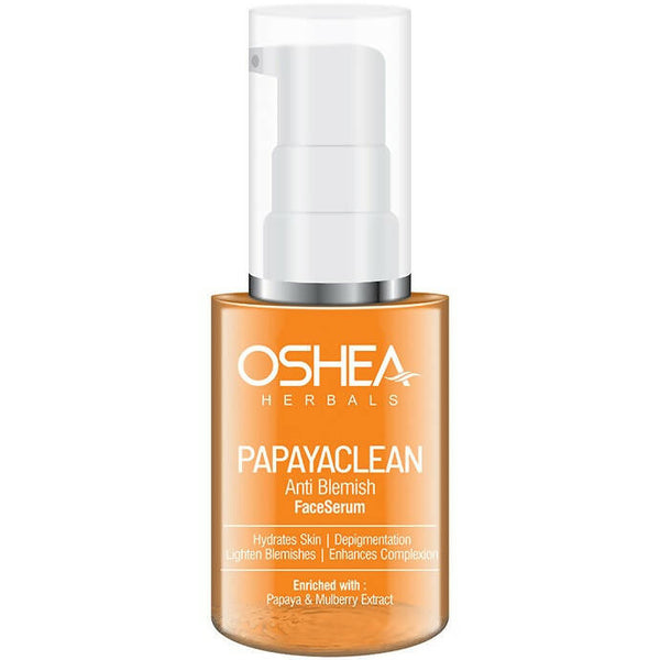 Oshea Herbals Papayaclean Anti Blemishes Face Serum - Distacart