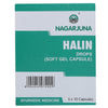 Nagarjuna Ayurveda Halin Drops Soft Gel Capsules