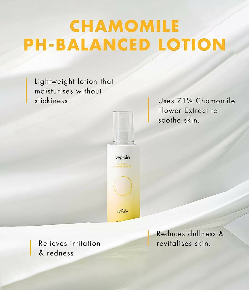 Beplain Chamomile pH-Balanced Lotion - Distacart