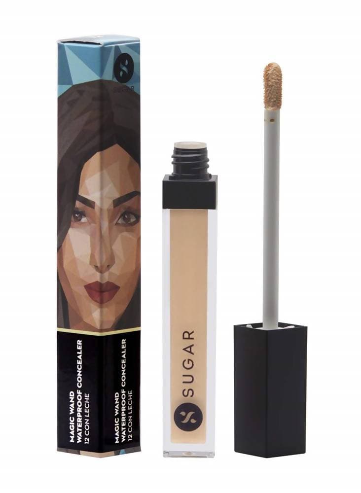 Sugar Cosmetics Magic Wand Waterproof Concealer - 12 Con Leche - Distacart