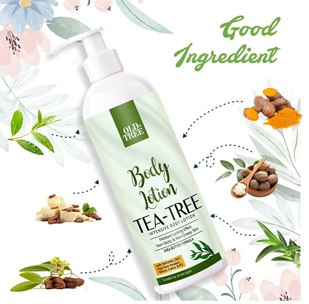 Old Tree Tea-Tree Intensive Body Lotion - Distacart