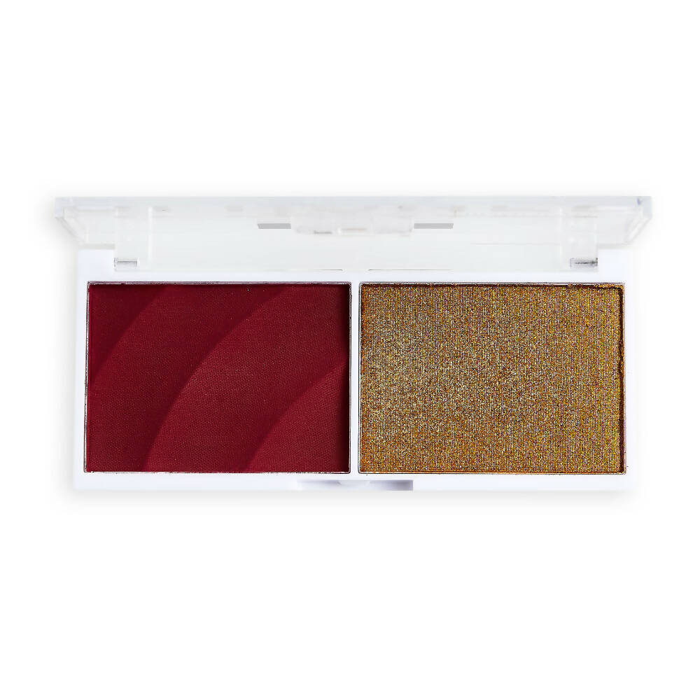Revolution Relove Colour Play Blushed Duo - Wishful - Distacart
