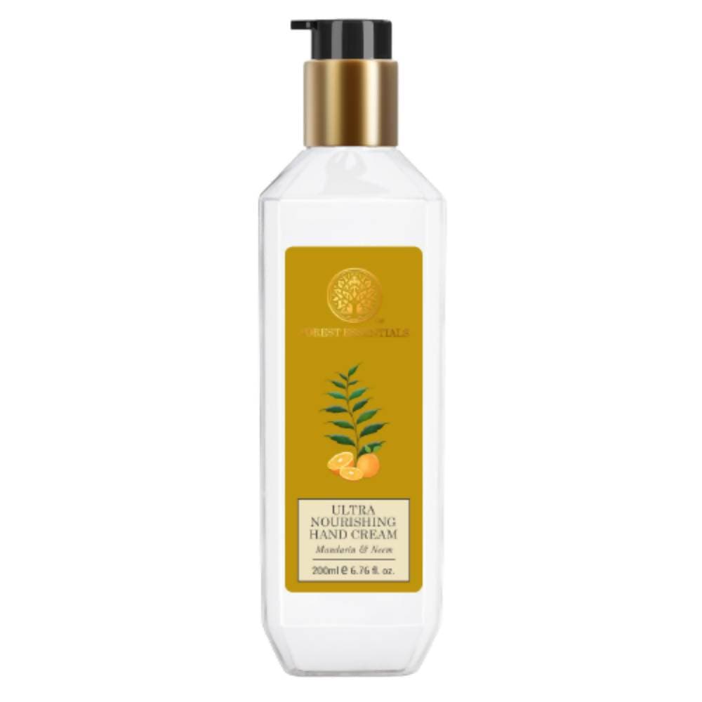 Forest Essentials Ultra Nourishing Hand Cream Mandarin & Neem - Distacart
