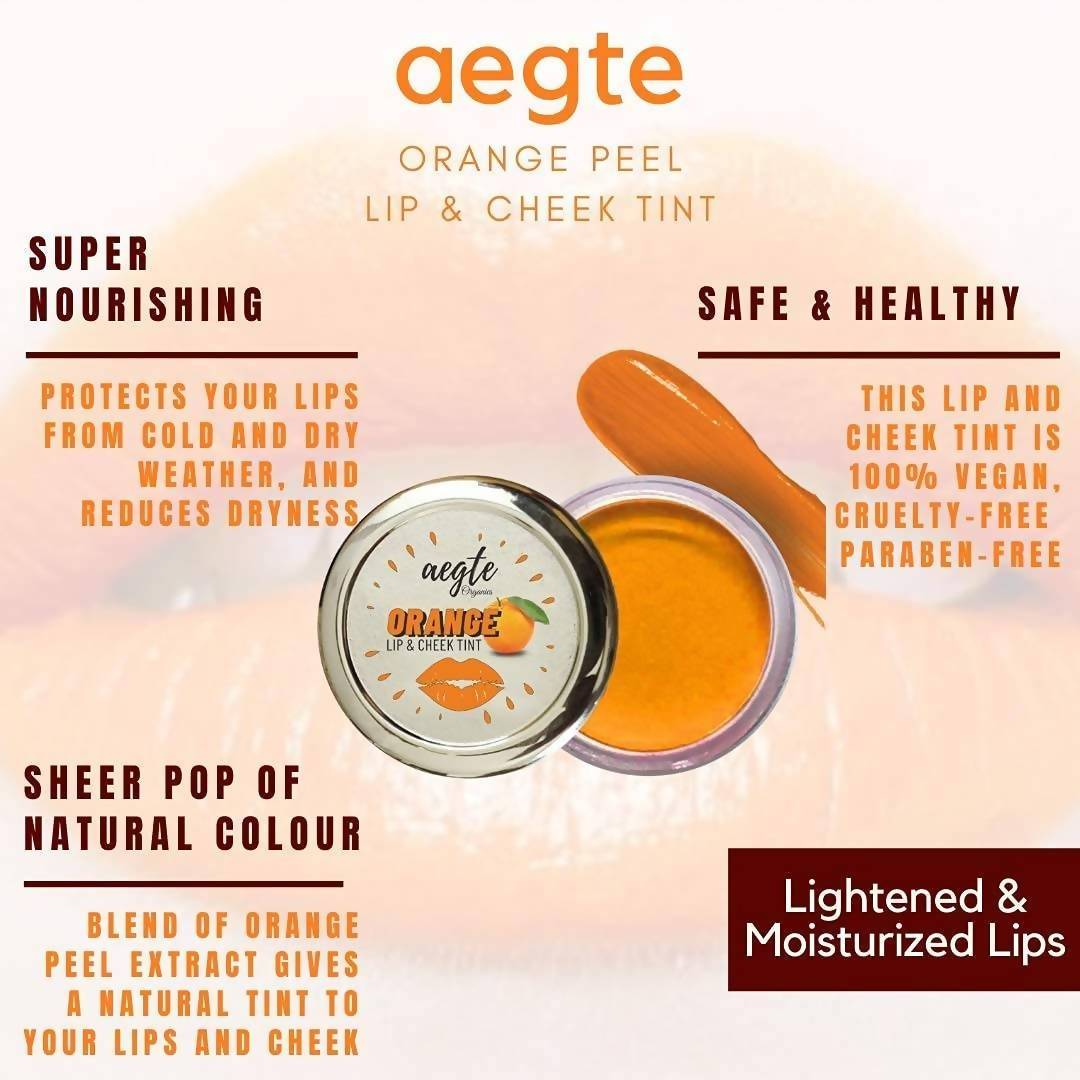 Organics Orange Peel Lip & Cheek Tint Balm