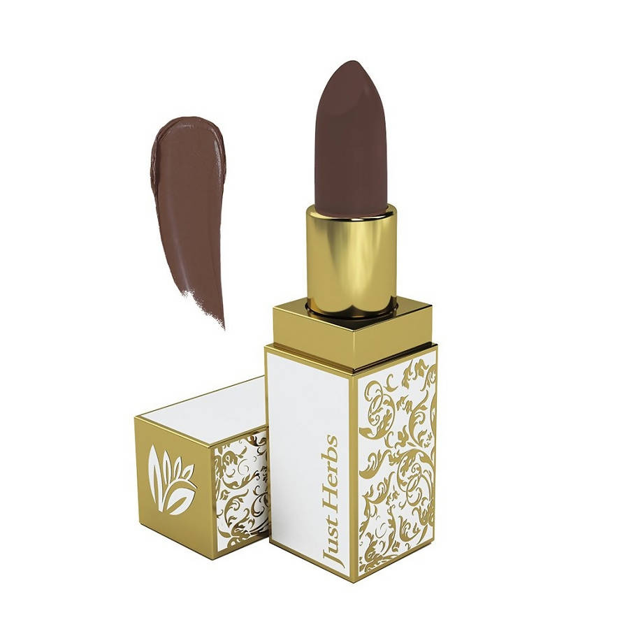 Just Herbs Herb Enriched Ayurvedic Lipstick (Neepa_14_Taupee) (4.2 Gm) - Distacart
