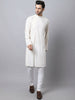 Even Apparels White Pure Cotton Men's Kurta With Side Placket - Distacart