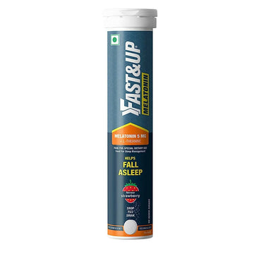 Fast&Up Melatonin Effervescent Tablets – Strawberry Flavor - Distacart