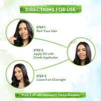 Thumbnail for Mamaearth Henna Hair Oil with Henna & Coffee Oil - Distacart