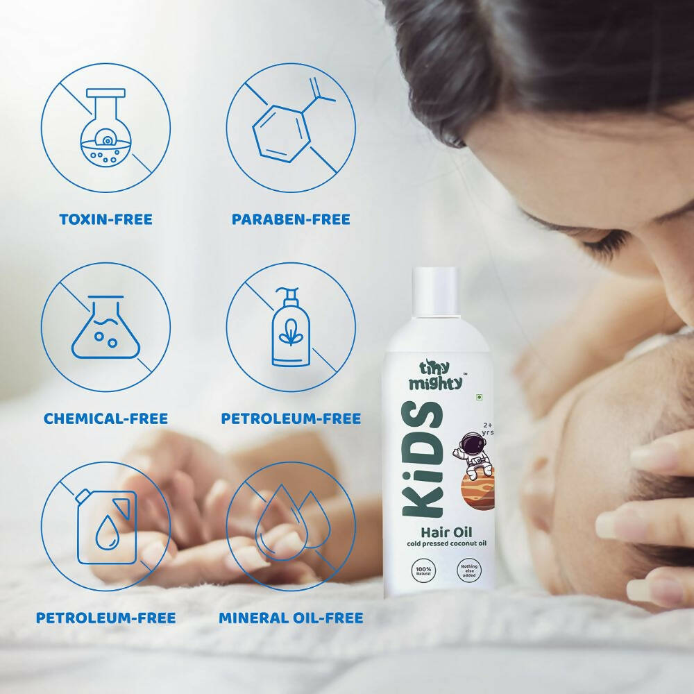 Tiny Mighty Kids Hair Oil - Distacart