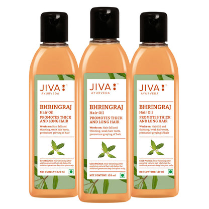 Jiva Ayurveda Bhringraj Hair Oil - Distacart