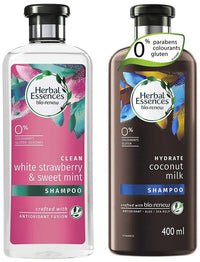 Thumbnail for Herbal Essences bio: renew White Strawberry & Sweet Mint Shampoo And Coconut Milk Shampoo Combo