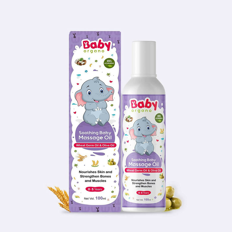 Babyorgano Soothing Baby Massage Oil - Distacart