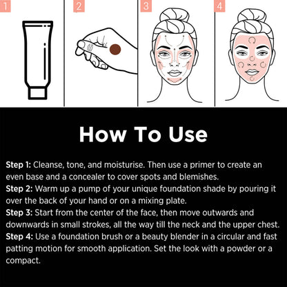 Colorbar 24Hrs Weightless Liquid Foundation Fw 7.2 - Distacart