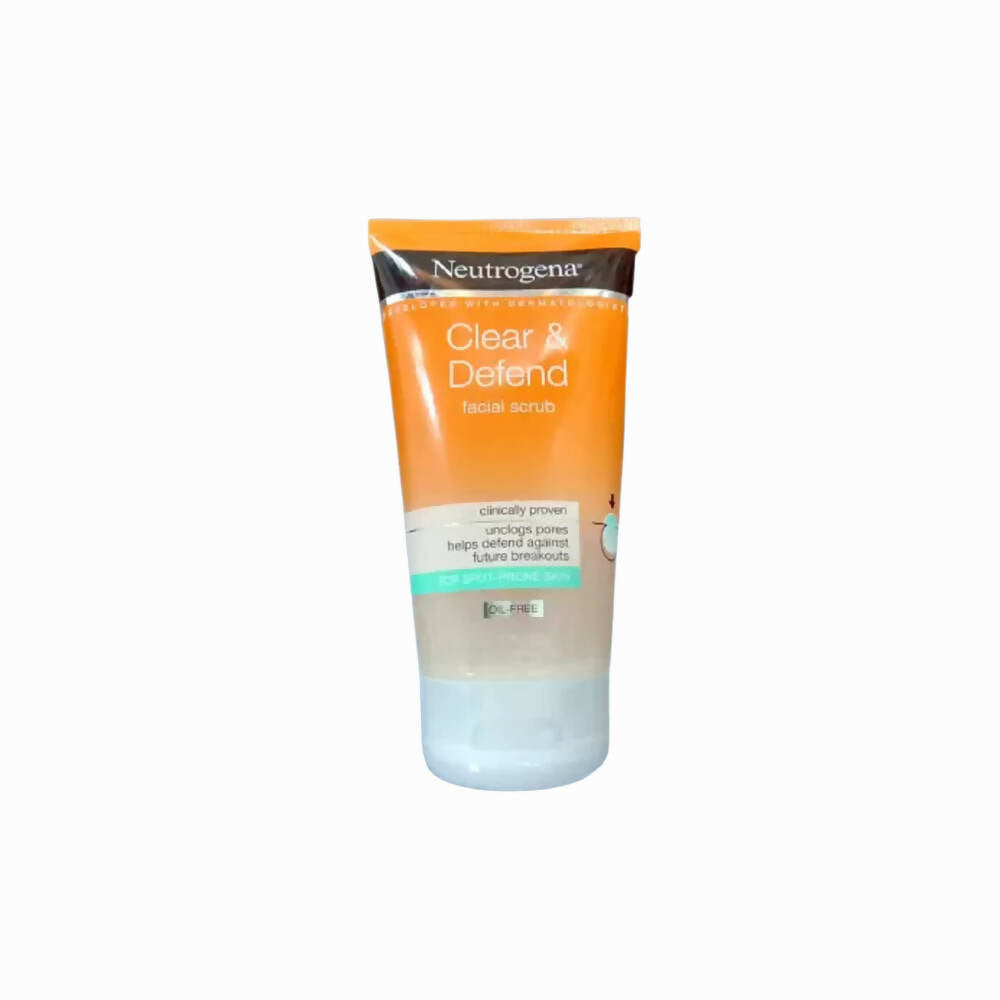 Neutrogena Clear & Defend Facial Scrub - Distacart