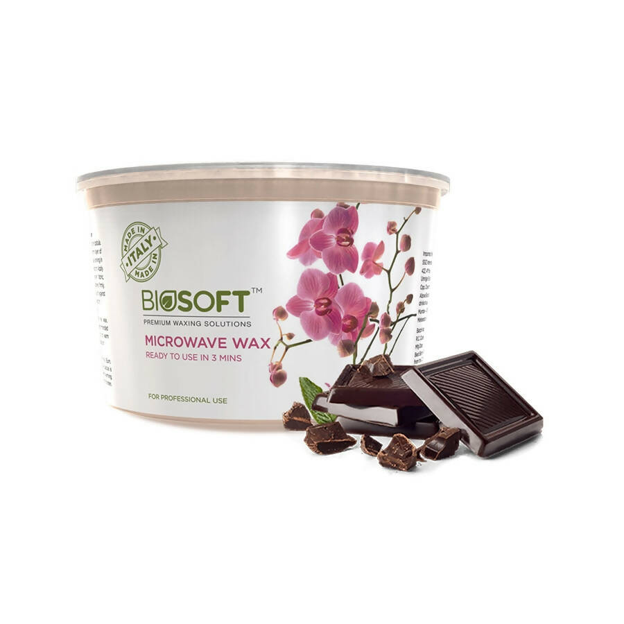 Biosoft Dark Chocolate Cream Microwave Wax - Distacart