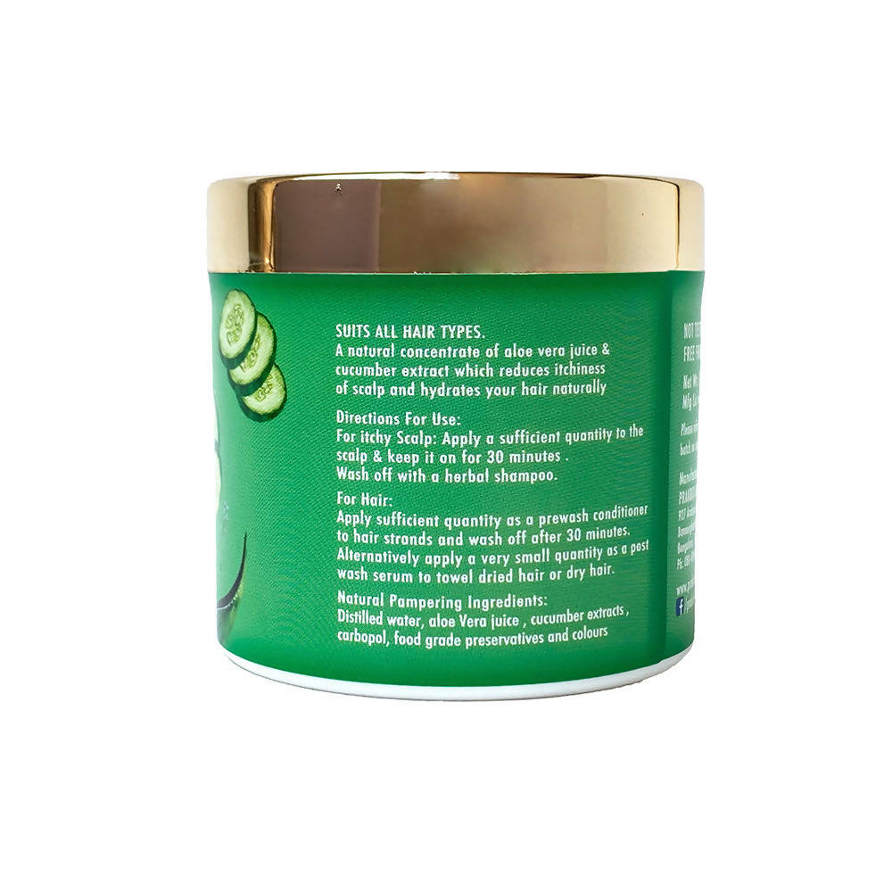 Prakriti Herbals Itchy Scalp Control Cucumber Aloe Vera Hair Gel