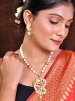 Thumbnail for VOJ Women Gold Color stainless steel Jewellery Set - Distacart